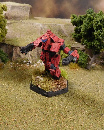 Painted Battletech BattleHawk, Tamar Jaegers
