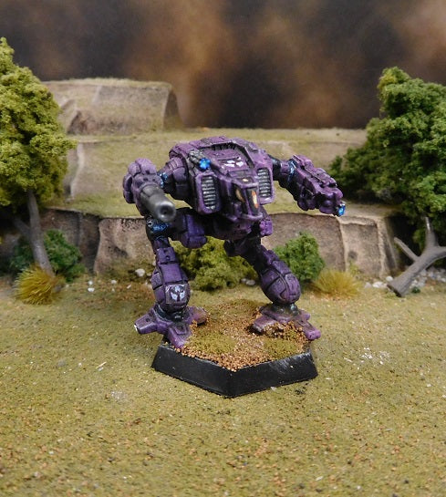 Painted Battletech ShadowCat, Raven Alliance Corvis Keshik