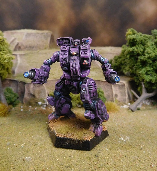 Painted Battletech Loki- Raven Alliance Corvis Keshik