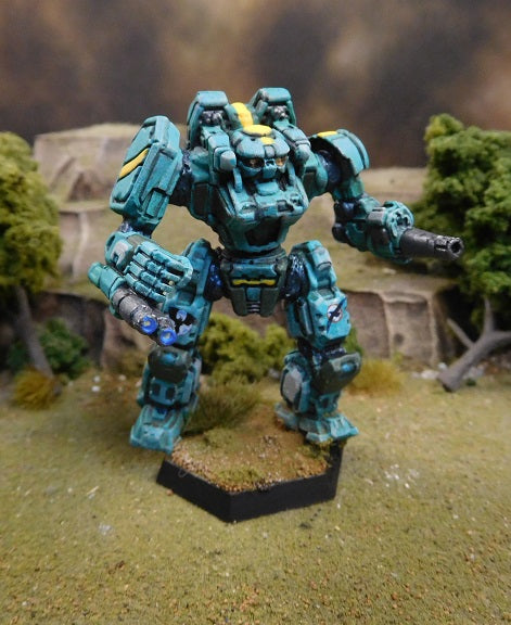 Painted Battletech Executioner, Raven Alliance Beta Galaxy