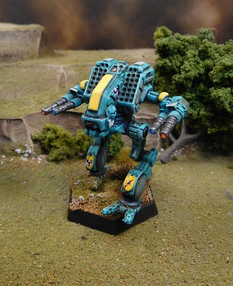 Painted Battletech Vulture, Raven Alliance Beta Galaxy