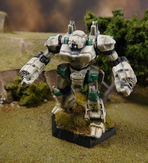 Painted Battletech Crusader, Warrior House Lu Sann