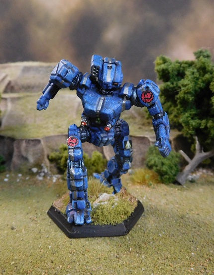 Painted Battletech Grasshopper, Kurita An Ting legion