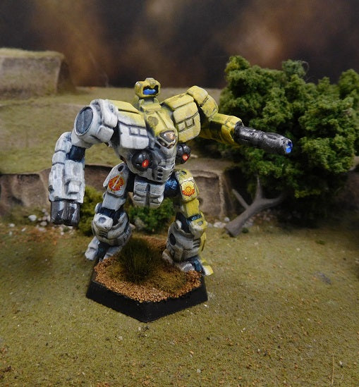 Painted Battletech Guillotine, Davion Dawn Guards