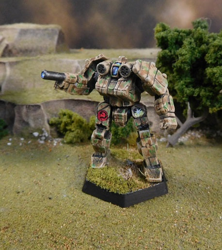 Painted Battletech Griffin, Kurita Arkab Legion