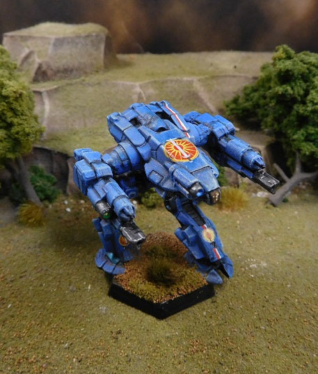 Paintyed Battletech Nightstar, Davion Guards