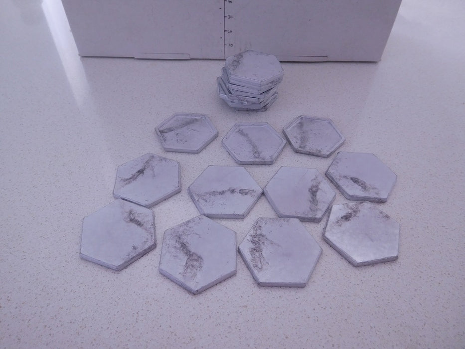 20 flat metal hexbases, 90 cents each!