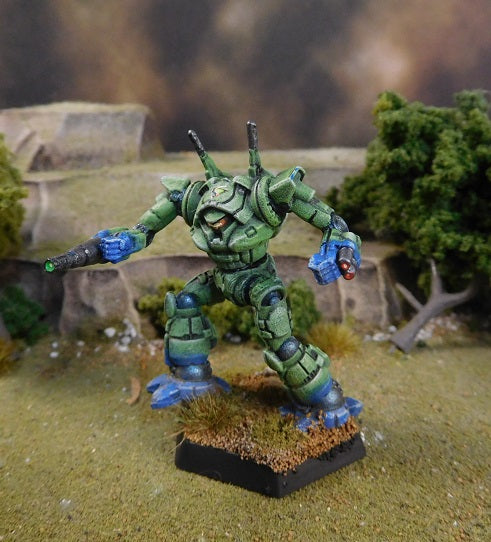 Painted Battletech Wraith, Liao Guards