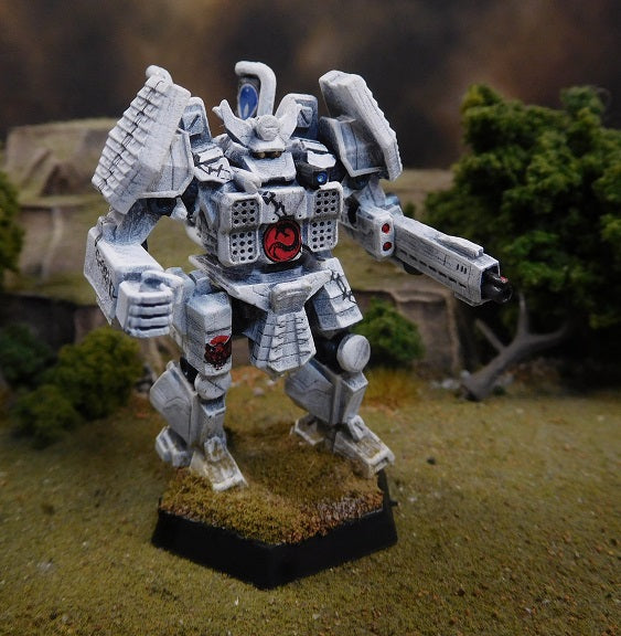 Painted Battletech Hatamoto-Suna, DCMS 7th Ghost — Insane Kangaroo ...