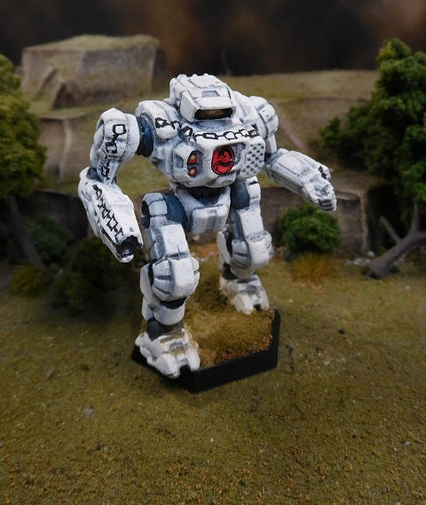 Painted Battletech Highlander, DCMS 7th Ghsot