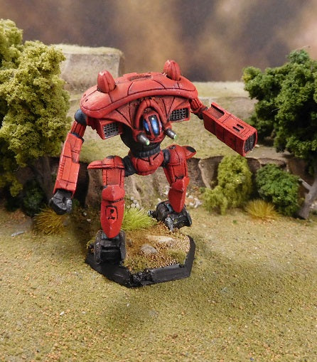 Painted Battletech Salamander, reposed, Tamar Jaegers44