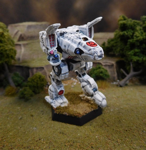 Painted Battletech Stalker, DCMS 1st Ghost