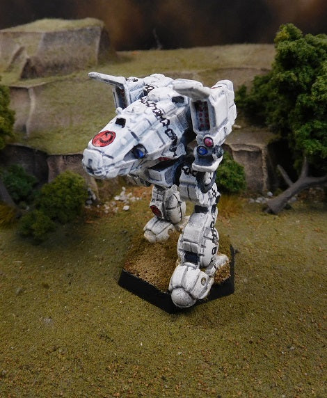 Painted Battletech Stalker, DCMS 1st Ghost