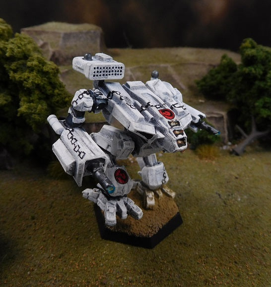 Battletech painted Tenshi-A, DCMS 7th Ghost