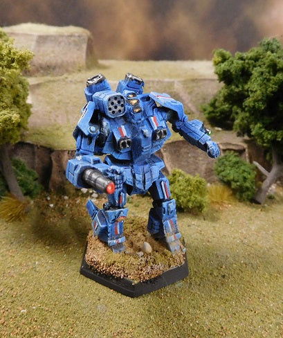 Painted Battletech Super Griffin, Davion Ceti Hussars