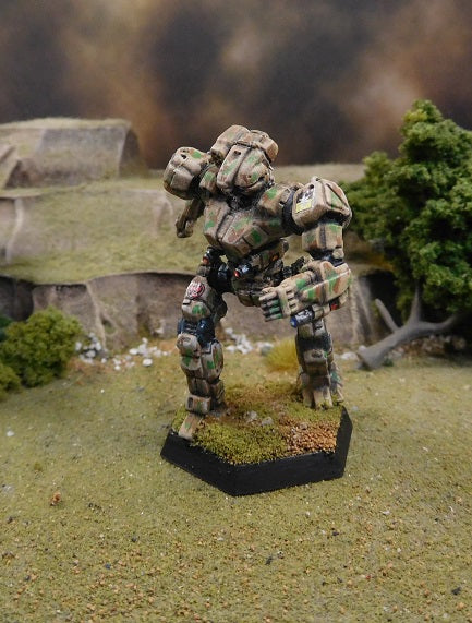 Painted Battletech Grasshopper, DCMS Arkab Legion