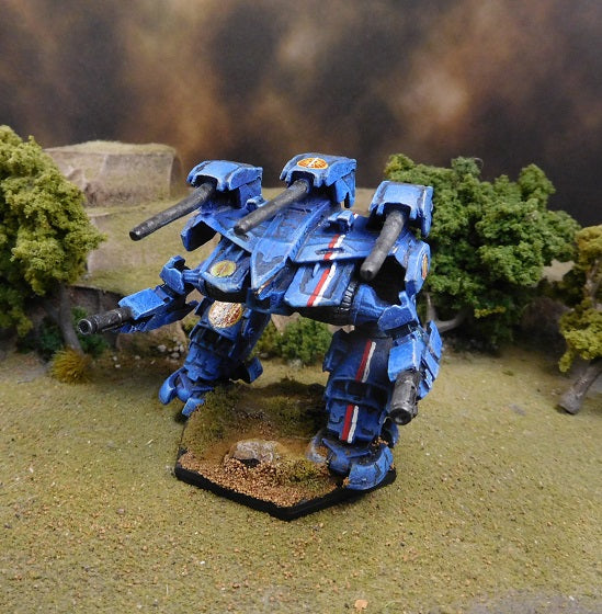 Painted Battletech Omega, Davion Guards - Free Freight to anywhere in the world.