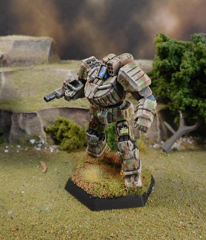 Painted Battletech Wolverine: DCMS Arkab Legion