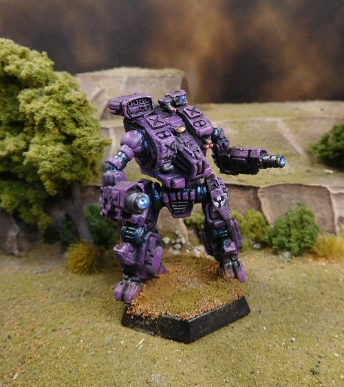 Painted Battletech Loki- Raven Alliance Corvis Keshik