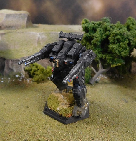 Painted Battletech Rifleman, Kurita DEST Special Forces