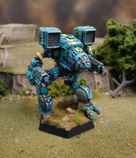 PAinted Battletech MadCat, Raven Alliance Beta Galaxy