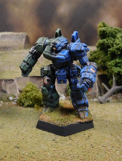 Painted Battletech Crusader - Davion Swordsworn