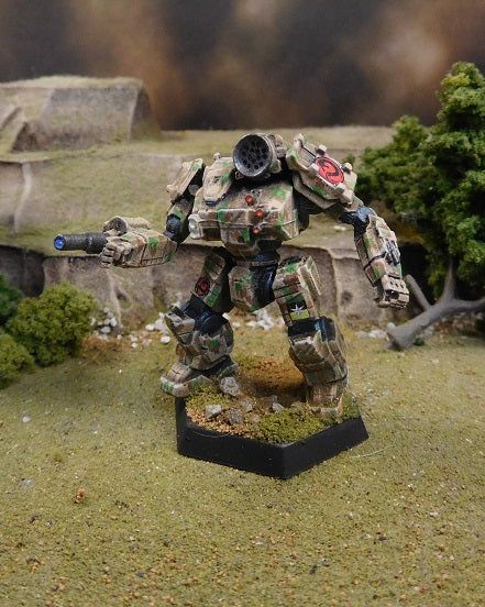 Painted Battletech Thunderbolt, DCMS Arkab Legion