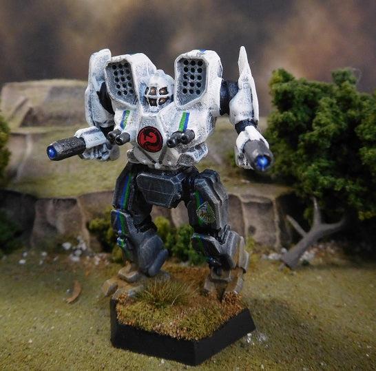 Painted Battletech MWO Mauler: Kurita Pesht Regulars