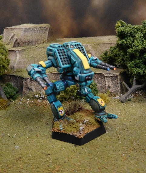 Painted Battletech Vulture, Raven Alliance Beta Galaxy
