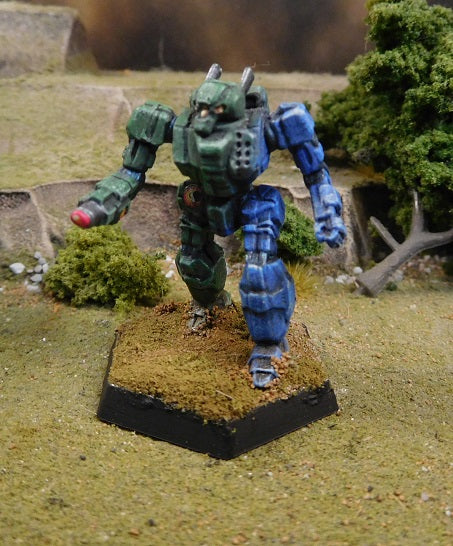 Painted Battletech Valkyrie - Davion Swordsworn