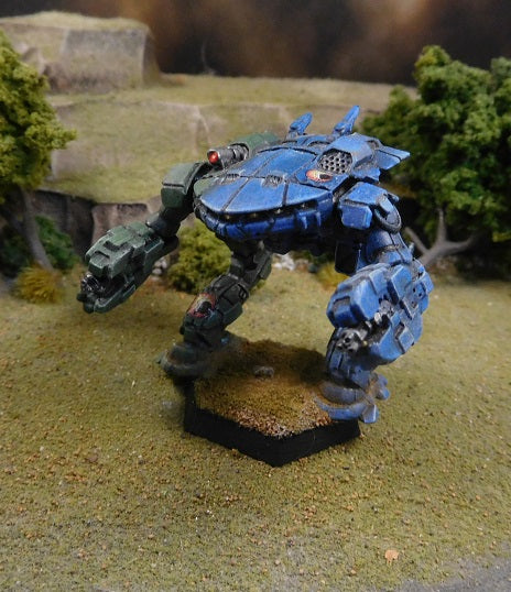 Painted Battletech King Crab RAC- Davion Swordsworn