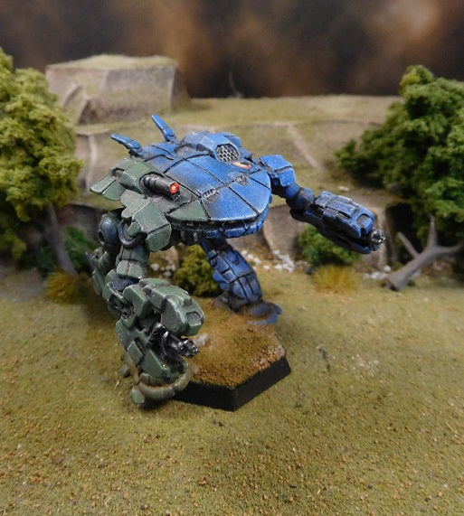 Painted Battletech King Crab RAC- Davion Swordsworn