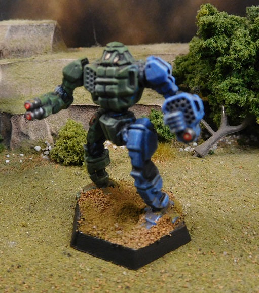 Painted Battletech Trebuchet - Davion Swordsworn