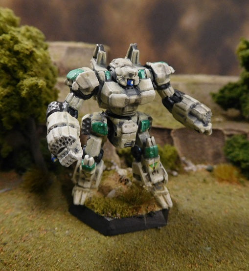 Painted Battletech Crusader, Warrior House Lu Sann