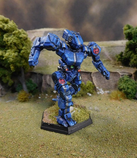 Painted Battletech Grasshopper, Kurita An Ting legion