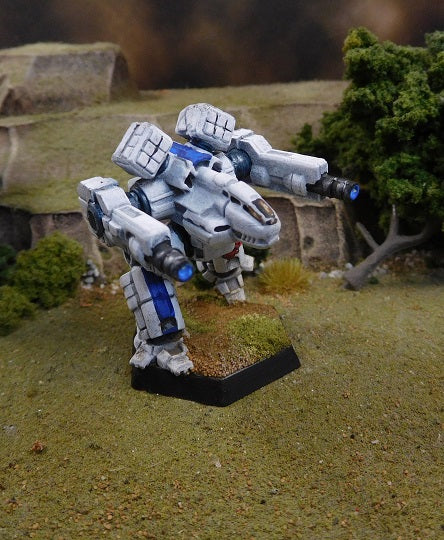 Painted Battletech Ebon Jaguar F, Clan Wolf Howl Keshik