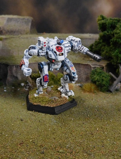 Painted Battletech Sentinel, Kurita 2nd Ghost Regiment