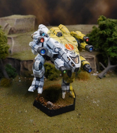 Painted Battletech Sagittaire, Davion Dawn Guards
