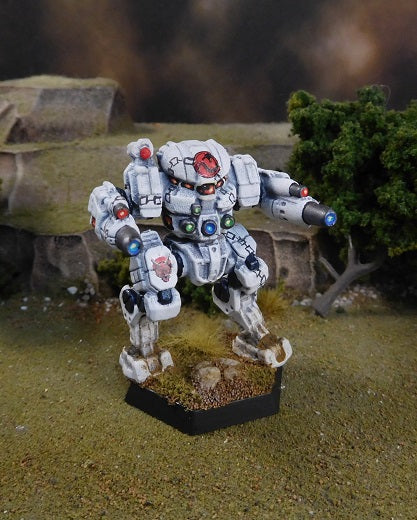 PAinted Battletech Flashman, Kurita 7th Ghost