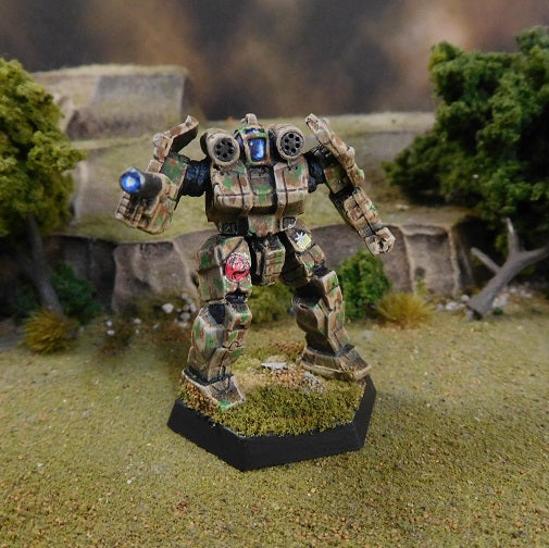 Painted Battletech Griffin, Kurita Arkab Legion