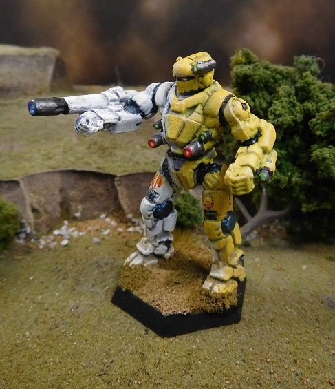 Painted Battletech Black Knight, Davion Dawn Guards