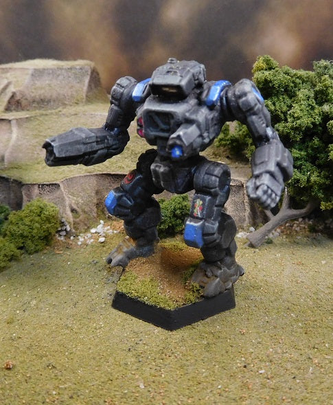 Painted Battletech Highlander - DCMS Ryuken-Go