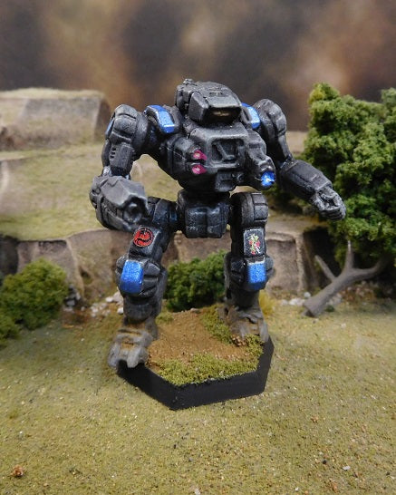 Painted Battletech Highlander - DCMS Ryuken-Go