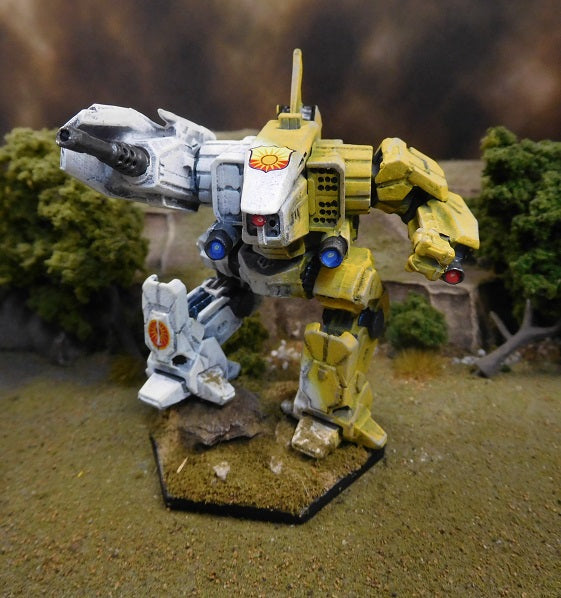 Painted Battletech Orca, Davion Dawn Guards