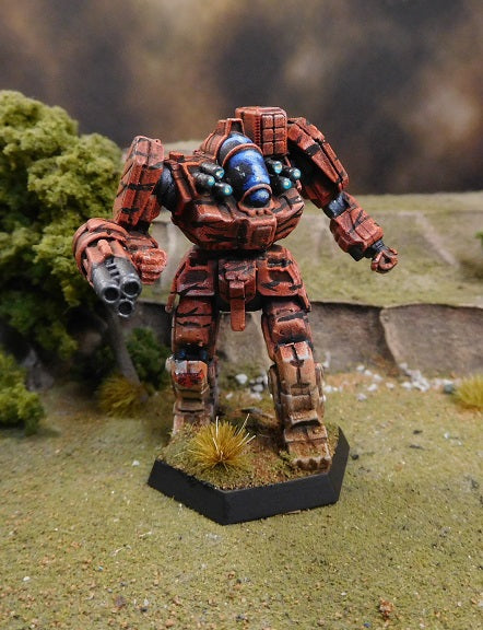 Painted Battletech Battlemaster 3C,  Wolf Clan Gamma Galaxy