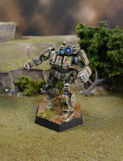 Painted Battletech ShadowHawk 4H, Kurita Arkab Legion