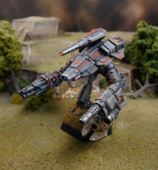 Painted Battletech Marauder 2c7, Clan Wolf Iron Keshik