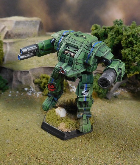 PAinted Battletech Sunder (D variant) Kurita 3rd Proserpina Hussars