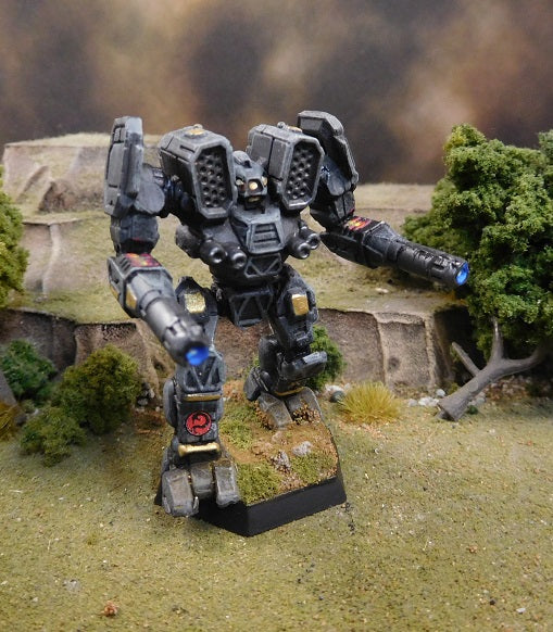 Painted Battletech Mauler- DCMS Ryuken-Hachi