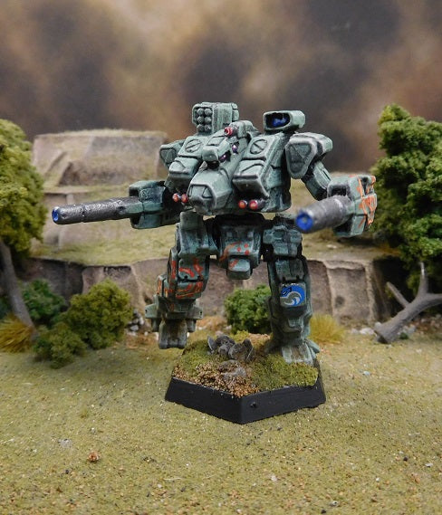 Painted Battletech Warhammer 2C, Fox Khanate